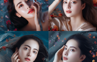 写实美女头像