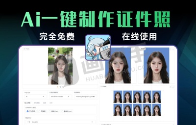 在线AI一键智能制作生成高清证件照 新增分享模版照、美颜等功能!