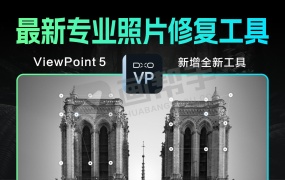 最新专业照片修复工具 DxO ViewPoint 5.5 新增全新工具:调整形变、校正透视、解决广角镜头造成的问题
