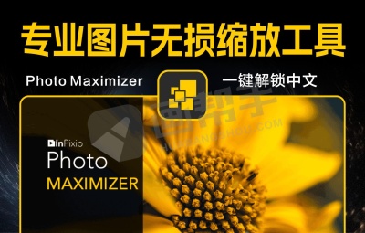 图片无损缩放工具 InPixio Photo Maximizer Pro v5.3.8625.22430 中文汉化版