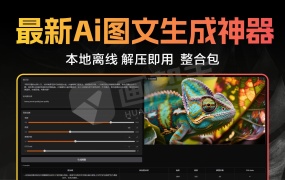 绝了!最新文生图 AI海报设计 超强模型 Qwen-Image 一键本地离线整合包